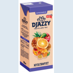 «Djazzy», сок мультифруктовый, с мякотью, 200 мл