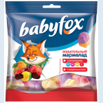 «BabyFox», мармелад воздушный, с соком ягод и фруктов, 100 г